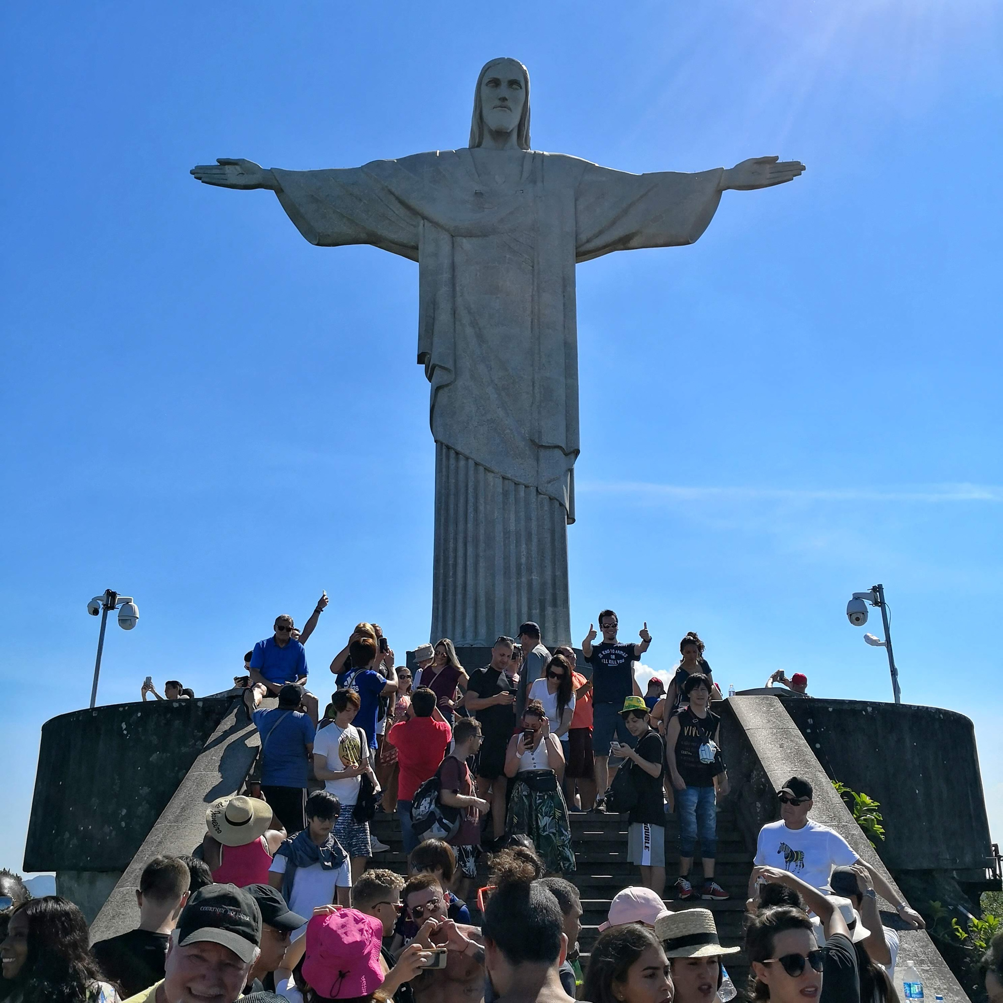 Brazília – Rio de Janeiro, a Megváltó Krisztus szobra (fotó: rigotamas.hu)